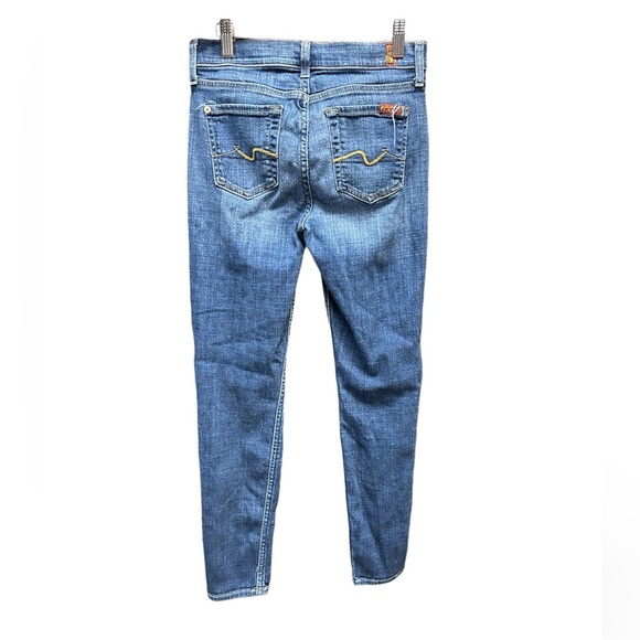7 for all mankind size 26 the ankle skinny - Picture 2 of 4